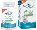 Nordic Naturals Algae Omega - 90 Soft Gels - 715 mg Omega-3 - sertifikalı Vegan Algae Oil - Plant-Based EPA & DHA - Heart, Eye, Immune & Brain Health - Non-GMO - 45 Servis