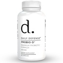 Probiotic Immune Support Supplement - Daily Probiotics for Men with Constipation & Gas - Digestion and Bloating Supplement & Probiotics for Women - 60 Capsules, PROBIO-D