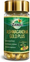 Zandu Ashwagandha Gold Plus, Made with Gold, Ashwagandha, Safed Musli, Shilajit και άλλα Ayurvedic συστατικά, βοηθά στην ενίσχυση Stamina, ενισχύει την ασυλία, 60 Caps