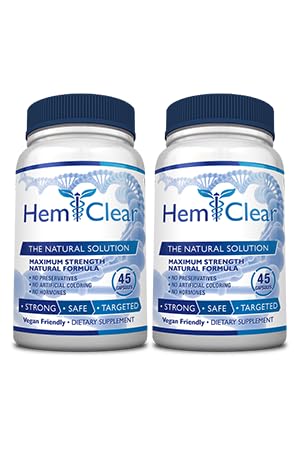 για αιμορροΐδες - Vegan Formula for Hemorrhoid Relief & Vascular Health - Μέγιστη Δύναμη 2 Φιάλη 90 Καψάκια