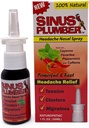 Sinus Plantber Migraine Headache Nasal Spray with Capsaicin and Feverfew
