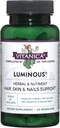 Vitanica, Luminous, Hair, Skin ve Nail Desteği, Vegan, 60 Capsules