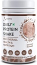 Günlük Protein Shake 118 kcal Calories, 25 Vitamin -Serving -40- for Men & Women Chocolate Milk Shake Flavor for 400Gm