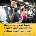 Nature Made CoQ10 100mg με εκχύλισμα μαύρου πιπεριού για ενισχυμένη απορρόφηση θρεπτικών συστατικών, συμπλήρωμα διατροφής για την υποστήριξη της υγείας της καρδιάς, 30 Softgels, 30 ημέρες προσφοράς (πακέτο του 2)