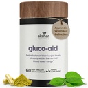 AKSHAR Ayurveda Gluco Support Supplement with Gymnema, Bitter Melon, Turmeric & More, Supports Health Levels (60 Capsules)