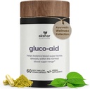 AKSHAR Ayurveda Gluco Support Supplement with Gymnema, Bitter Melon, Turmeric & More, Supports Health Levels (60 Capsules)