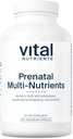 Vital NutrientsNatal Multi-Nutrients | Women's Prenatal Multivitamin/Mineral Formula with Potent Antioksis | Vegetarian | Gluten, Dairy, Soy Free | Non-GMO | 180 Capsules