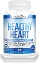 NutraPro Healthy Heart - Heart Health Συμπληρώματα. Αρτηρία Καθαρίστε & Προστατέψτε. Υποστηρίζει υγιή χοληστερόλη και τριγλυκερίδια. Πιστοποιημένο GMP