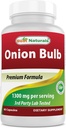 En İyi Doğallar Onion Kuru Bulb 1300 mg per Service - 60 Capsules - Ayrıca Called (Allium Cepa)