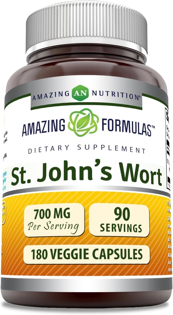 Amazing Formulas St. John's Wort Supplement (Hypericum Perforatum Extract) 