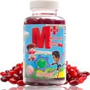 Παιδιά καθημερινά πολυβιταμίνη Jellybeans –– Φυσικό άρωμα κεράσι – μη ΓΤΟ – Χωρίς γλουτένη – Vegan Friendly