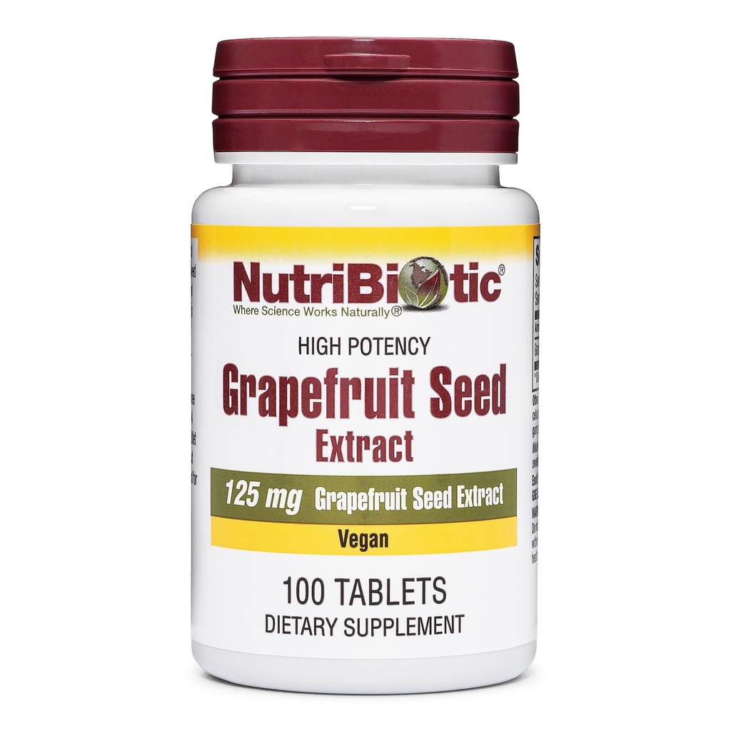 NutriBiotic – Grapefruit Extract δισκία 125mg, 100 Count 