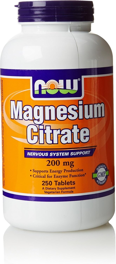 Magnezyum Citrate 200 mg,250 Tabletler