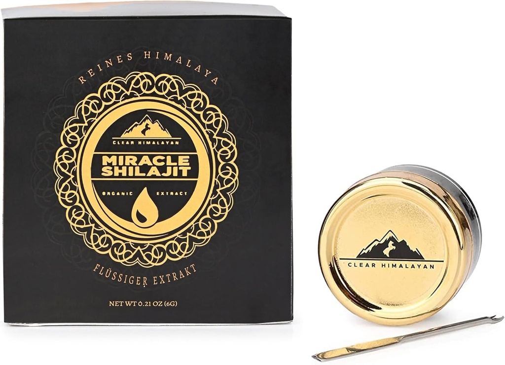 Fulvic Acid Himalaya Shilajet Wear 10g (100 Portion) - Himalaya Bölgesi'nden Gerçek Mummyo / Fulvic Minerals & Trace Minerals - RAW (10 g | 1 Pack)