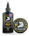 Patronman Jelly Beard Oil for Men & Beard Balm for Men Combo - Gold Scent