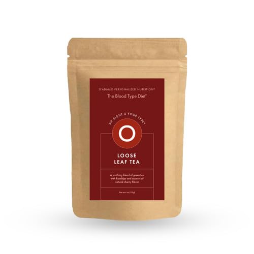 D'Adamo Kişiselleştirilmiş Beslenme Sip Right 4 Your Type Tea O, 4 Ounce