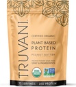 Truvani Vegan Pea Protein Toz | Peanut Butter | 20g Organik Bitki Temel Protein | 10 Hizmet | Keto | Gluten & Dairy Free | Low Carb | No Ek Olmayan Şeker