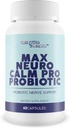 Max Nöro Calm Probiyotik - Probiyotik Nerve Destek - 40 Milyar CFU Premium Formula - Destek Mood - Destekli Nerve Health - Gut Health - Support Natural Immune Function
