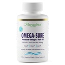 Cennet Herbs Omega-Sure, Omega-3 Yoğun, Premium Fish Oil, DHA, EPA, Vegan, GMO, Gluten Free, 60 Count Vegetarian Softgels