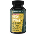 Vegan Omega 3 DHA: Algae Oil, Most Reviewed, Carrageenan Free, Sustainable, Tested, No Heavy Metals, Fish Oil Alt, Plant Based Omega. Kalp Destekler, Beyin, Ortak Sağlık