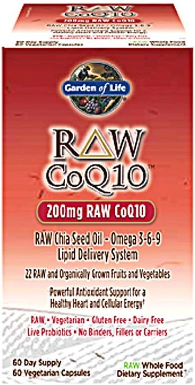 Κήπος της Ζωής Raw Coq10, 60 Ct