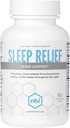 NBI Sleep Relief Melatonin Natural Formula | Soothing Bedtime Supplement | Magnezyum ve L-Theanine | 60ct Tabletler