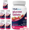 TRUEplus® Glucose Tabletleri, Raspberry Flavor - 50 Kont ( Borges 6)