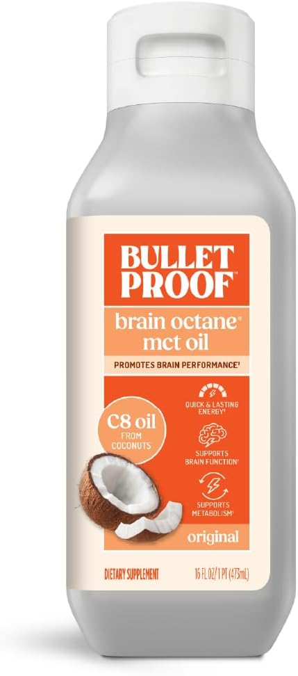 Kurşunlu Piramit Bey Ekimane C8 MCT Oil, 16 Ounces, Premium Keto Supplement for Sustained Energy, Brain and Body Fuel, Unflavored, Add to Coffee and Smoothies, Packaging May Vary