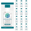 Youtheory Ashwagandha Liquid - Organik KSM-66 - Enerji Seviyelerini ve Stres Yardımını Desteklemek için Herbal Mix* - 12 Single-Serving Packets (12-Day Supply)