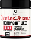 90 Capsules - 8in1 Horny Goat Biz Men, Tribulus Terrestris, L-Arginine, Maca Root, Tongkat Ali, Beet Root - Energy Workout Muscle Strength Support Support