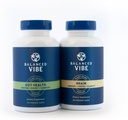 Dengeli Vibe Brain+Gut Health Axis | Memory+Focus | Gut Health Supplement | Plant-Based Support for Memory, Focus & Gut Inflammation Response | 90 Caps Every