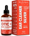 Dog Ear Cleaner OTIC+ Solution | Dog Ear Infection Treatment | Silver Cleaner & Chlorhexidine Wash for Cat in Drops | Aids with Otic Irritations & Itchings in Pets | 2 Oz