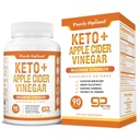 Purely Optimal Keto BHB & Apple Cider Vinegar Capsules - Exojen Ketones Supplement with The Mother for Ketosis Support, Health Lifestyle & General Well-Being - 90 Capsules