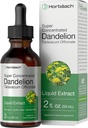 Horbäach Dandelion Root Extract Supplement | 2 fl oz | Süper Mekanik | Alkol Ücretsiz Sıvı Tincture | Vegetarian, Non-GMO, Gluten Free