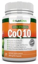 CoQ10 200 mg (Çift Güçlü), 120 Capsules - Yüksek Abhidrasyon Coenzyme Q10 - Bilimsel olarak Proven Ekstra Güçlü CoQ10 Ubiquinone - 4 Ay Supply