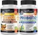 Turmeric Curcumin 1500 mg 45 Kont + Probiyotik 40 Milyar CFU 60 Kont