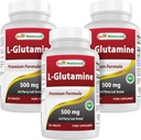 Best Naturals L- Glutamine 500mg, 250 δισκία (250 Count (Pack of 3))