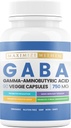 Maximum Slim GABA Gamma-Aminobutyric Acid - Neurotransmitter & Brain Health Support - 1 Count, 750mg