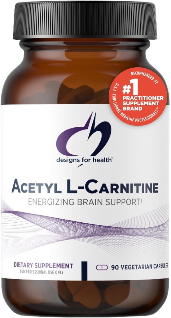 Sağlık Acetyl L-Carnitine Capsules 800 mg için tasarımlar - Beyin Desteği Enerjilendirme - Non-GMO, Vegetarian Acetyl L-Carnitine HCl Supplement (90 Capsules)