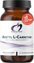Sağlık Acetyl L-Carnitine Capsules 800 mg için tasarımlar - Beyin Desteği Enerjilendirme - Non-GMO, Vegetarian Acetyl L-Carnitine HCl Supplement (90 Capsules)