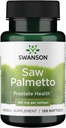 Swanson Saw Palmetto άνδρες Prostate υγεία ορμονών υποστήριξη ούρων υγεία 160 Milligrams 120 Sgels