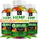 (3 Pack) Yüksek Potency Hemp Gummies 00.000 Ekstra Güçlü - Stres, Uyku, Mood, Calming, Focus, Relaxation Supplements, 100% Natural Hemp Oil Extract Infüzyon Gummies, Vegan, Non-GMO, Gluten-Free-GMO, Gluten-Free-GMO, Gluten-Free-GMO,