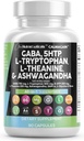 Temiz Nutraceuticals GABA 750 mg 5 HTP 200 mg L Tryptophan 500 mg L Theanine 200 mg Ashwagandha SAM-e L-Glycine - L-Tyrosine 5-HTP (5-Hydroxytryptophan)