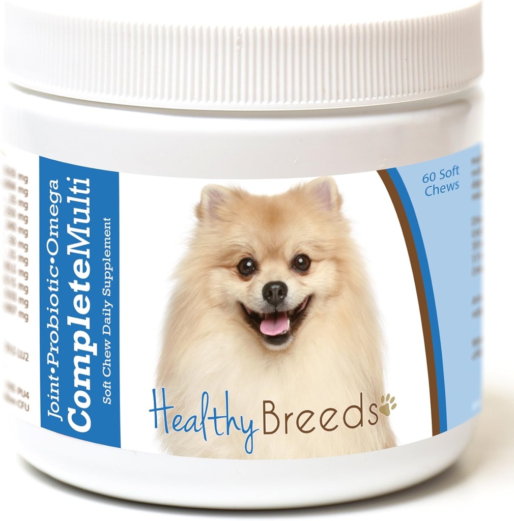 Sağlıklı Breeds Pomeranian All in One Multivitamin Soft Chew 60 Count