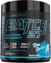 TC Nutrition Batch 27 Pre Workout Powder - 8g Citrulline, 3.5g Beta Alanine, 2.5g Betaine, 325mg Caffeine 
