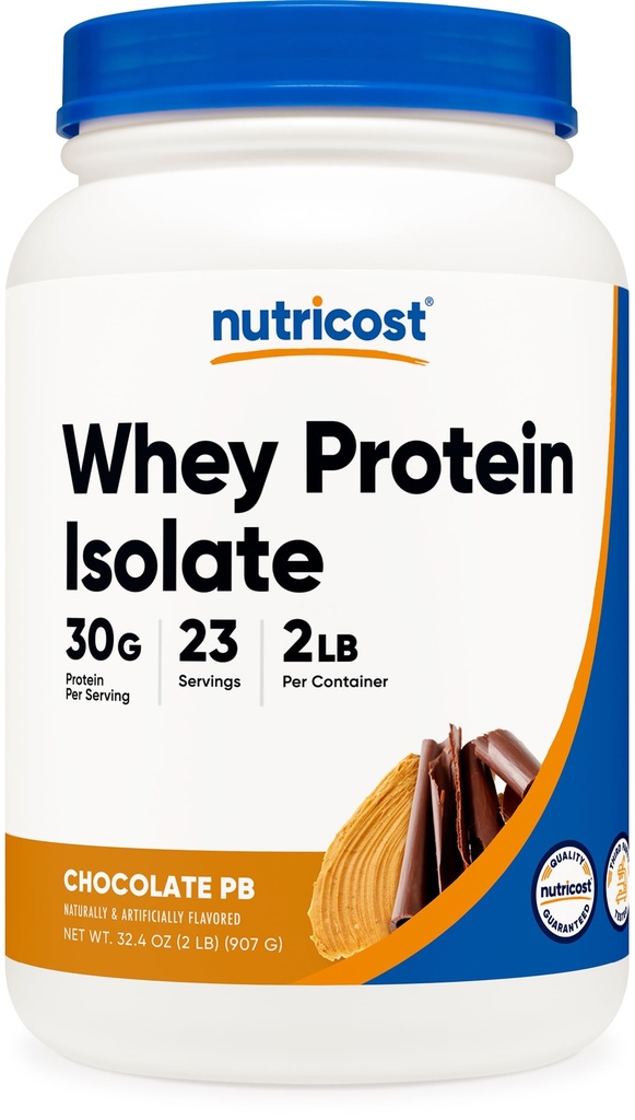 Nutricost Whey proteini (Chocolate Peanut Butter, 2 Pound) Protein Toz