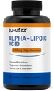 Alpha Lipoic Acid 600 mg, Glucose Metabolism ve Regenerate Antioksis Non-GMO - Gluten Free - Soy Free - 60
