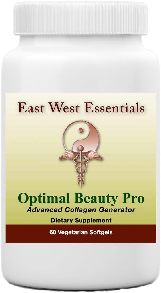 Optimal Beauty Pro - Συμπλήρωμα διατροφής από East West Essentials - Προωθεί Thicker, Healthier Hair - Βοηθά στην κατασκευή κολλαγόνου - μειώνει τις λεπτές γραμμές & ρυτίδες