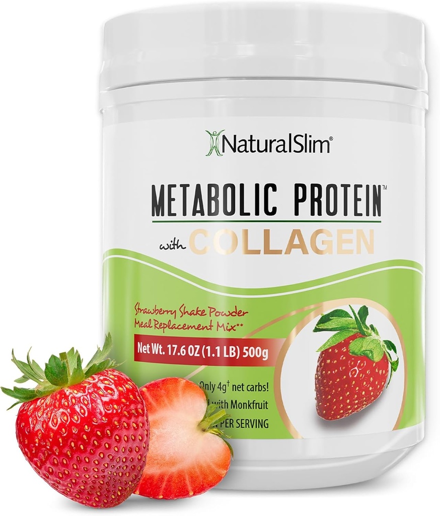 Metabolik protein Toz Collagen, Whey protein Toz Shake, L-Glutamine for Metabolic Support, Digestion, Skin, Commons & Muscle, Low Carb Meal Change, 17.06 ozed Collagen ile L-Glutamine