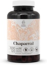 Chaparral 120 Capsules | High-Potency Herbal Diyeter Supplements | Made with Sebze Capsules and Chaparral (Larrea tridenta) pet Leaf and Flower (120 Count)